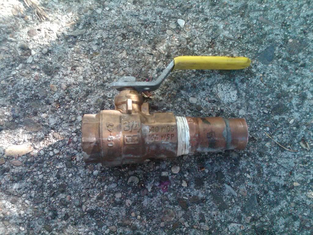 Cracked Brass Ball Valve Part II Plumbing Zone Professional
